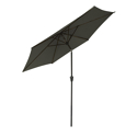 HAPUNA guarda-chuva redondo recto 2,70m de diâmetro cinzento