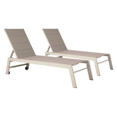 Set di 2 lettini BARBADOS...