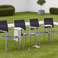 Conjunto de 4 cadeiras de...