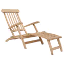 Sedia a sdraio LOMBOK in teak