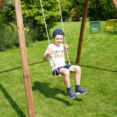 SOULET - Balançoire en bois...