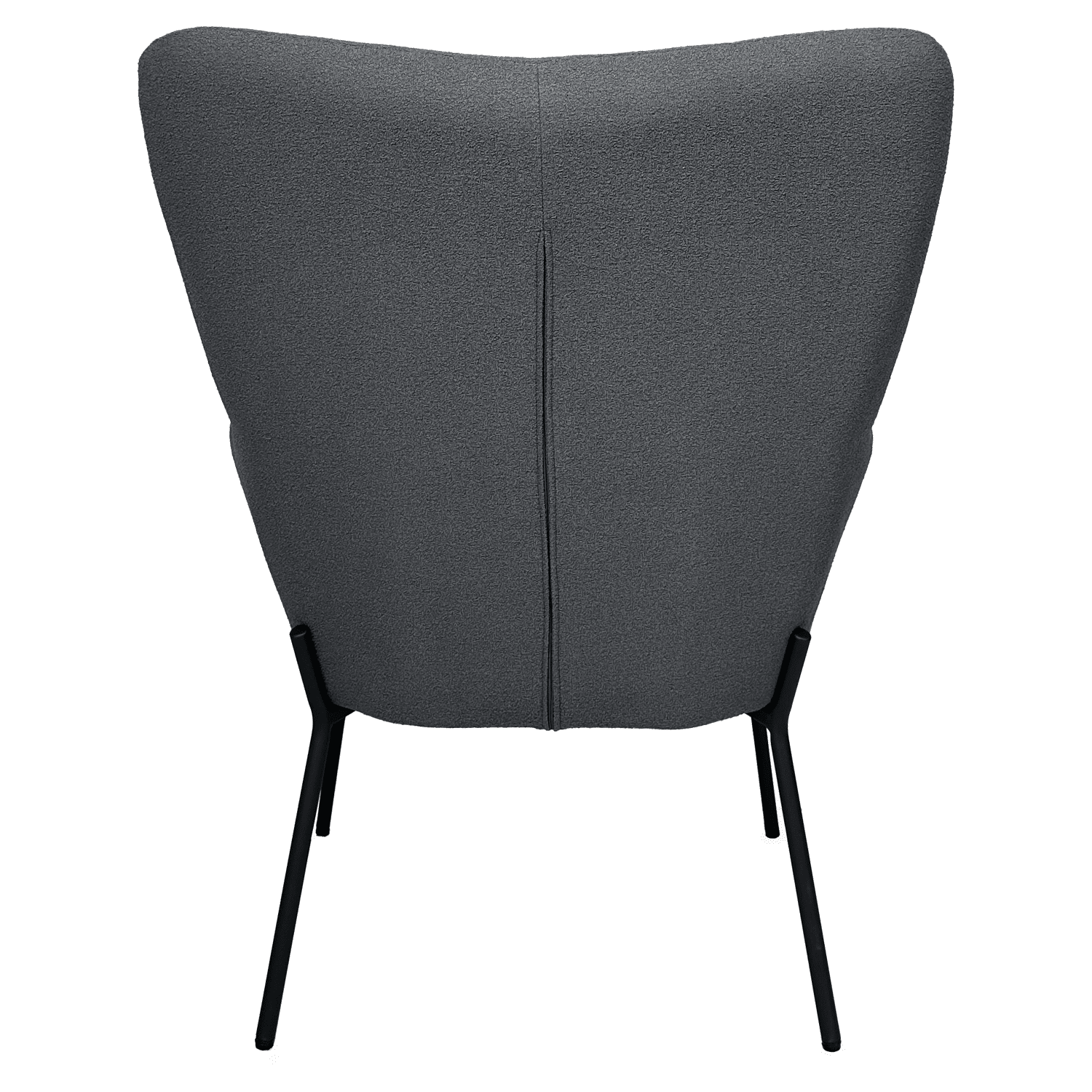 EIRA grijze fauteuil van lusstof