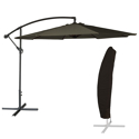 OAHU ombrellone rotondo diametro 3m grigio + copertura