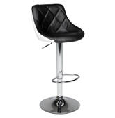 Tabouret de bar noir et blanc