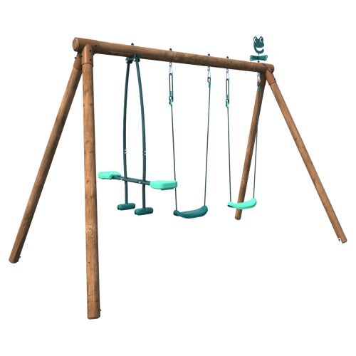 SOULET - Portique en bois 3...