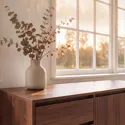Buffet en bois foncé 160cm