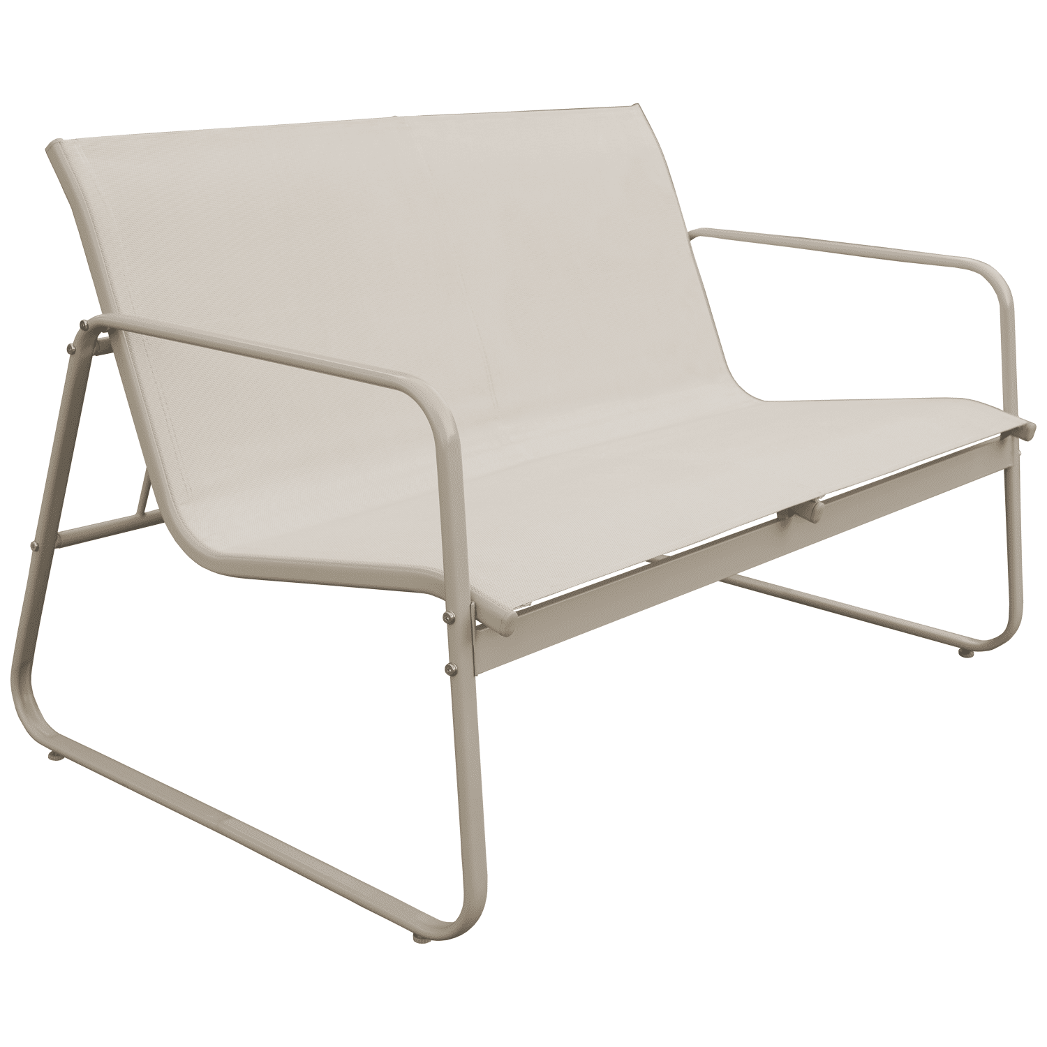 Salon de jardin en textilène 4 places beige TENERIFE