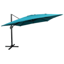 Tela per ombrellone quadrato MOLOKAI 3x3m blu