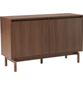 Buffet en bois foncé 120cm