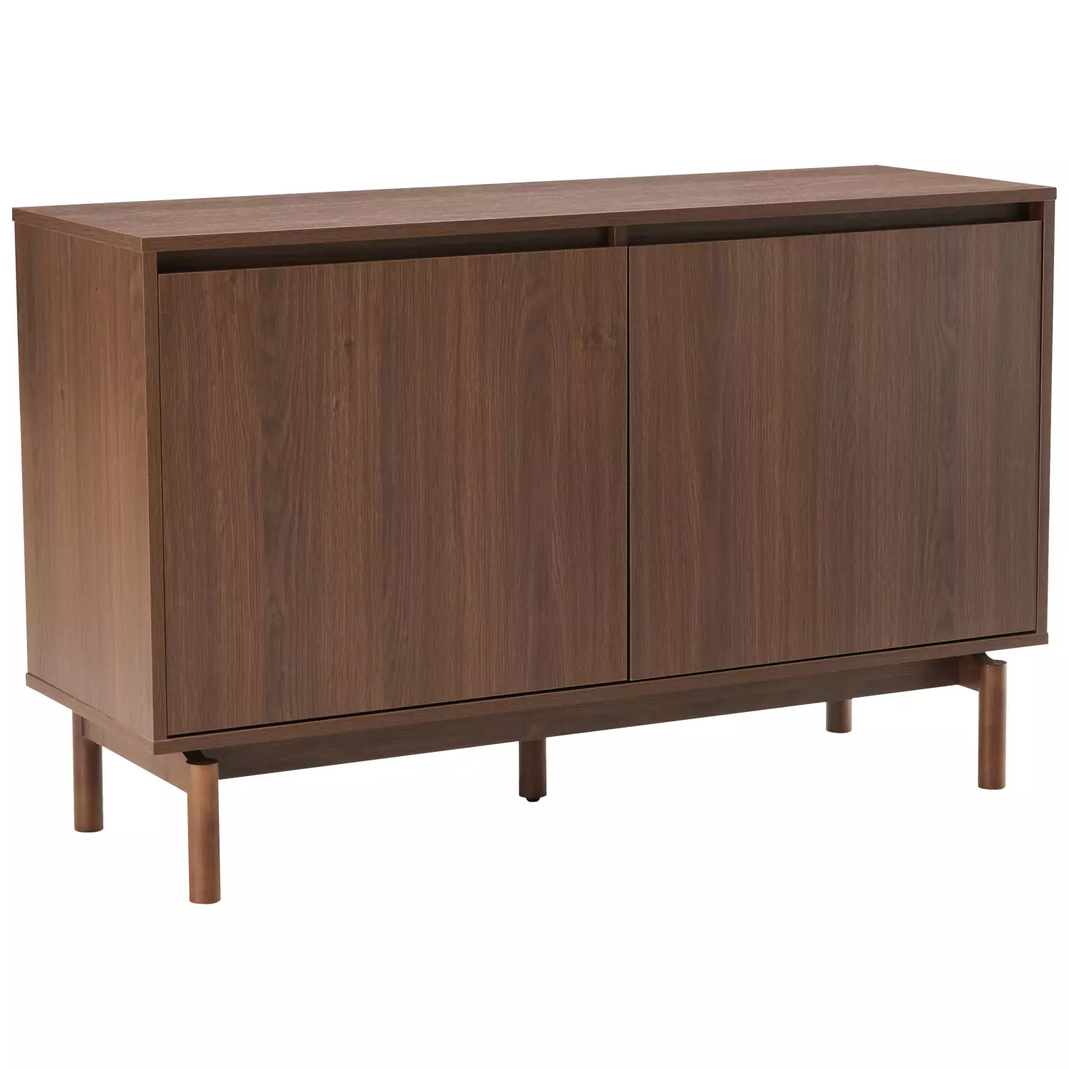 Donker houten buffet 120cm SARAH