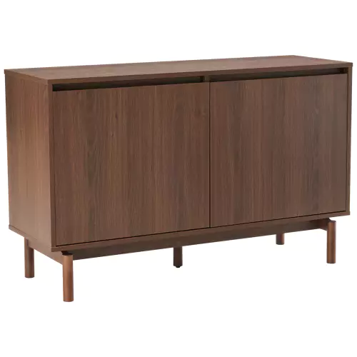 Donker houten buffet 120cm...