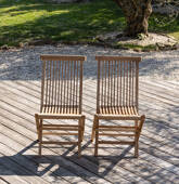 Set di 2 sedie da giardino...