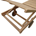 Acacia dobrável Sunlounger KANAWA