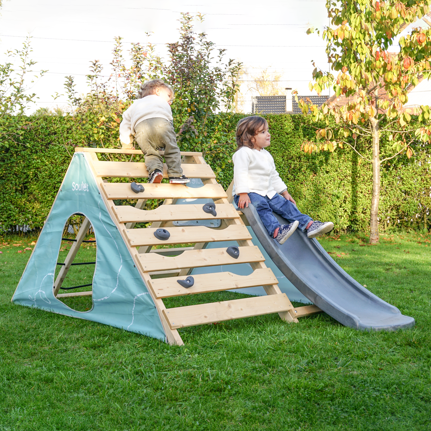 Soulet - Aire de jeux bébé en bois HERCULE