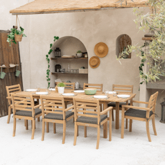 Salon de jardin extensible...