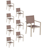 8er Set Stühle aus...