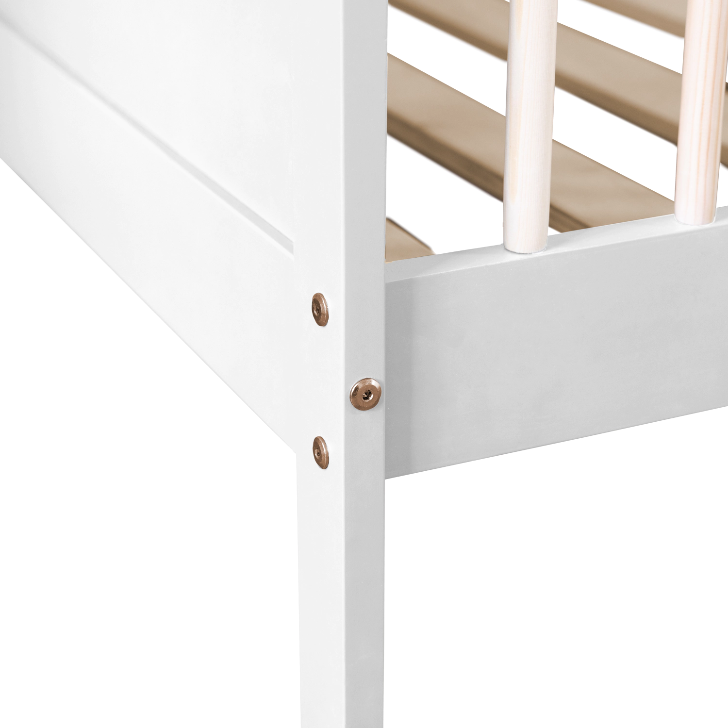 Cama infantil 190x90cm blanco ADAM