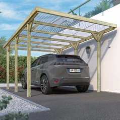 CERLAND - Carport en pin JEAN