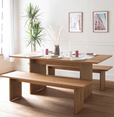 Ensemble table 180cm et 2...