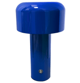 Lampe LED à poser bleue
