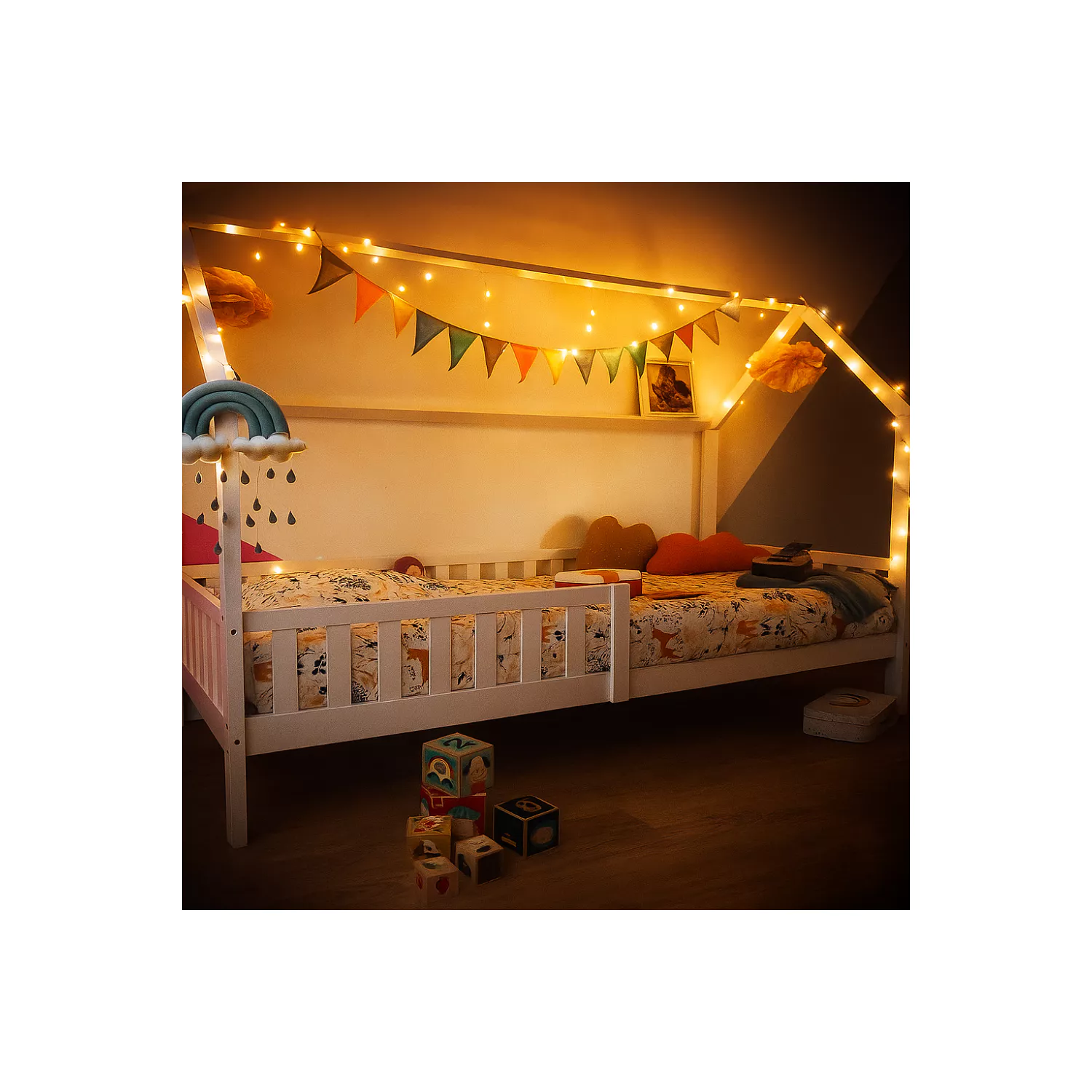 Kinderbed 190x90cm wit MARCEAU