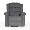 Fauteuil électrique inclinable BERNIE gris