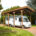 FOREST STYLE - Carport en pin CAMPING CAR