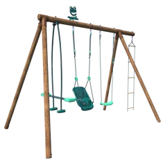 SOULET - Portique en bois 4...