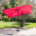 Parasol droit HAPUNA rectangulaire 2x3m fuchsia