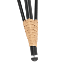 Set di 2 poltrone in rattan sintetico con cuscini AIKO