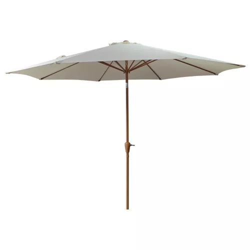 Sombrilla redonda recta...