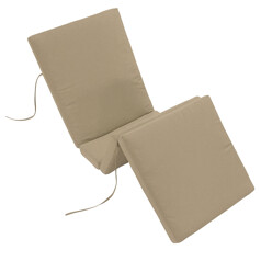 Set van 2 ligkussens -...