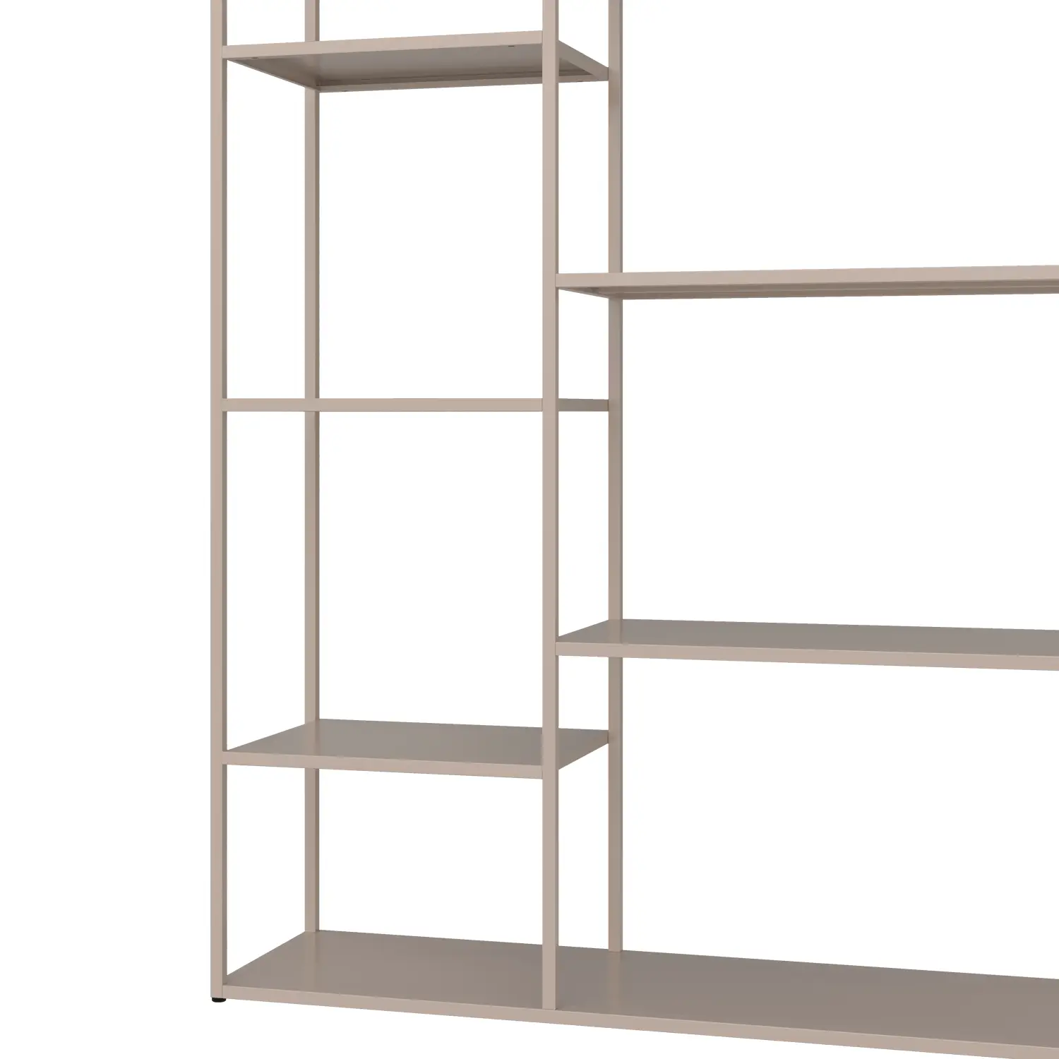 Estantería de metal 189cm color topo