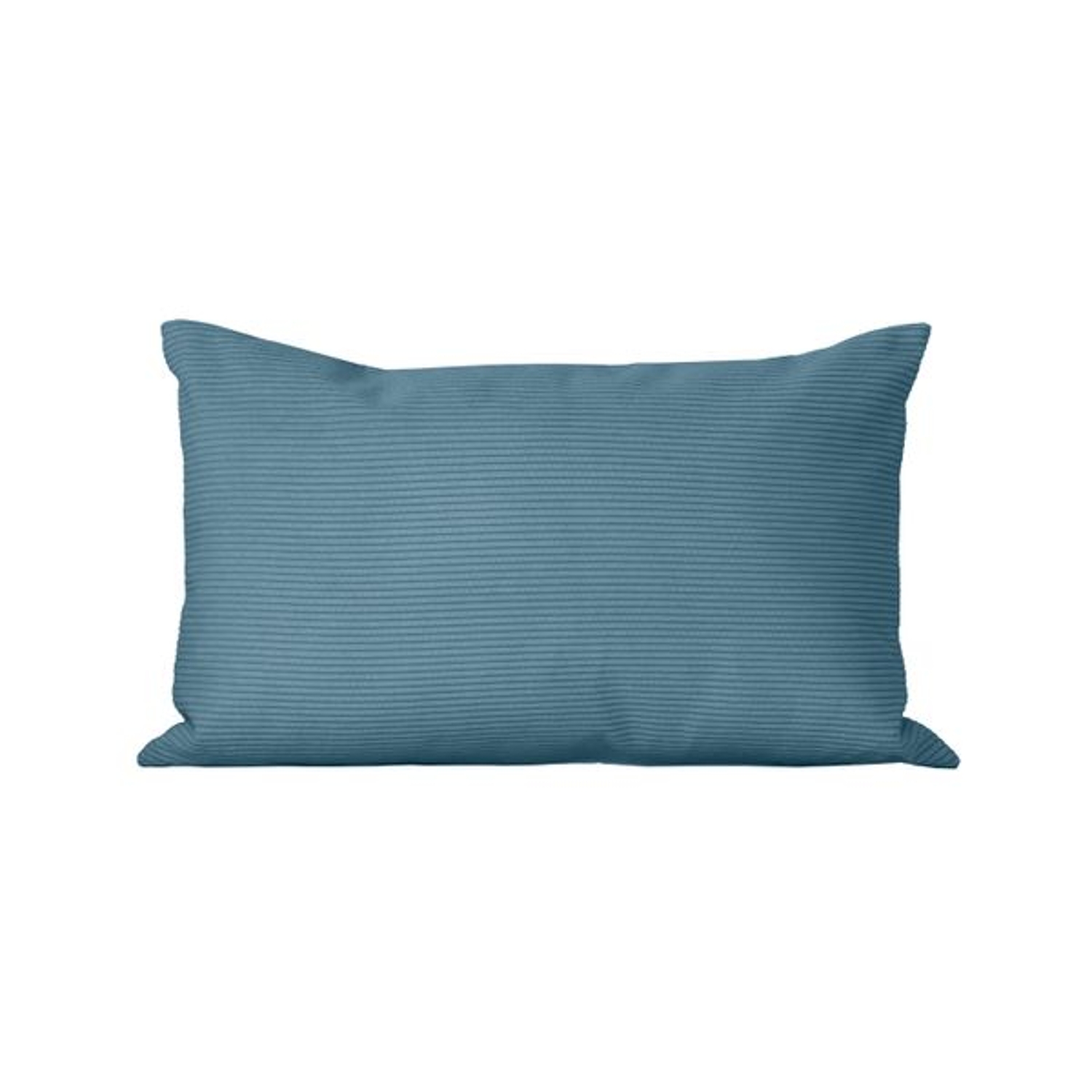 Cojín rectangular 30x50cm pana azul Dune