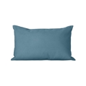 Cojín rectangular 30x50cm pana azul Dune