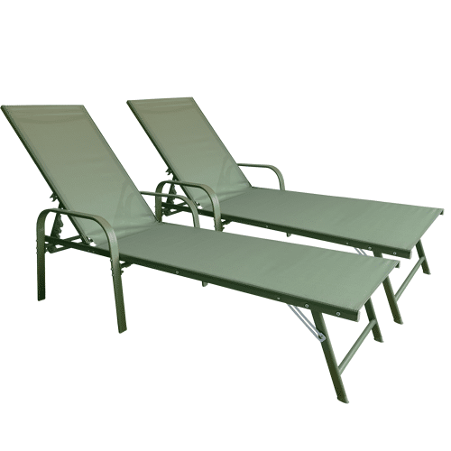 Lote de 2 tumbonas SARDINIA...