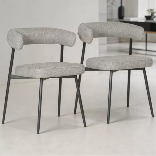 Set aus 2 Stühlen aus grün...