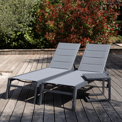 Set di 2 lettini BARBADOS...