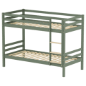 Letti a castello per bambini 190x90cm verde AMBRA