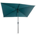 Parasol droit HAPUNA rectangulaire 2x3m bleu