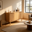 Buffet en bois 120cm