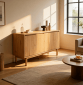 Buffete de madeira 120cm