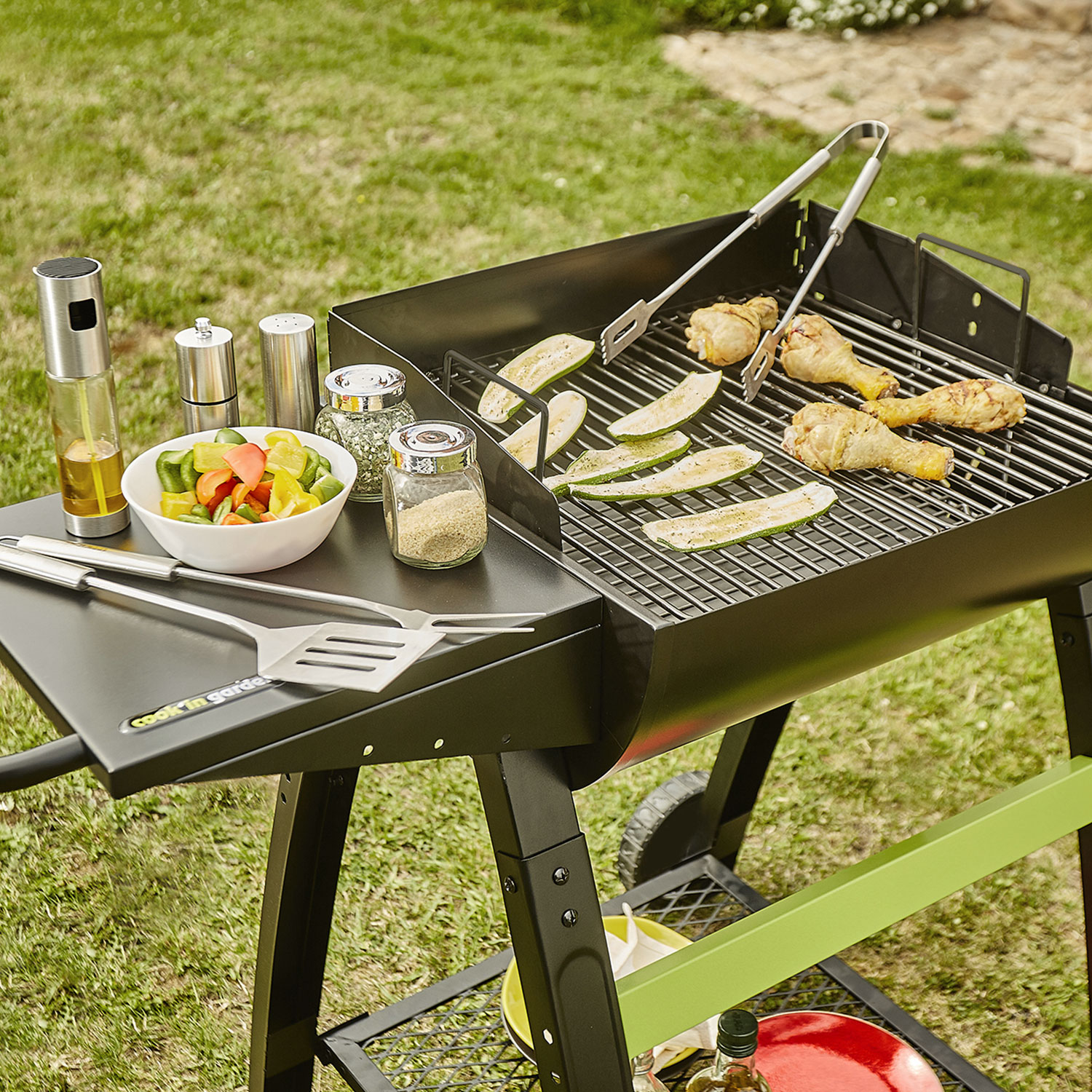 Cook'in Garden - Barbecue au charbon de bois TONINO 50