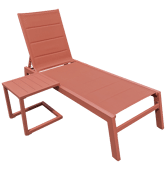 Set bain de soleil et table...
