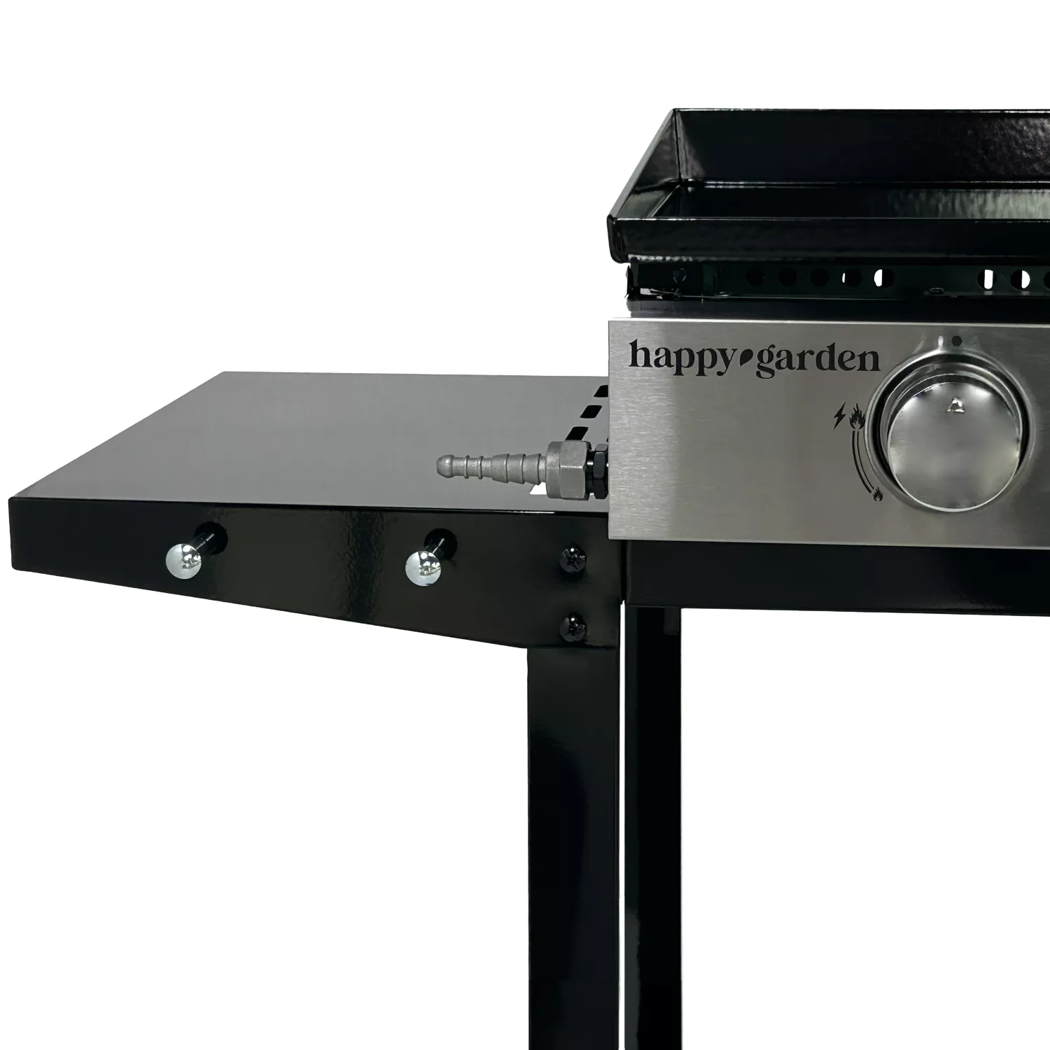 Plancha au gaz MÉRIDA 4 brûleurs + chariot