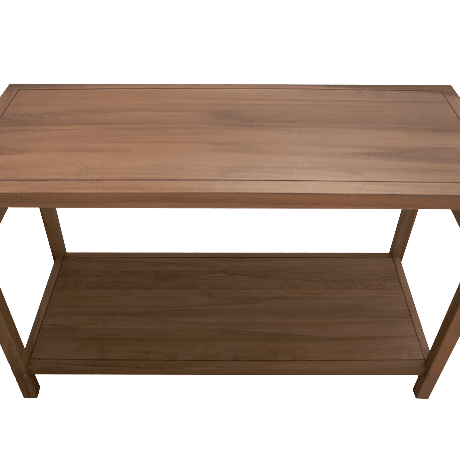Meuble double vasque en teck massif 120cm DEWI