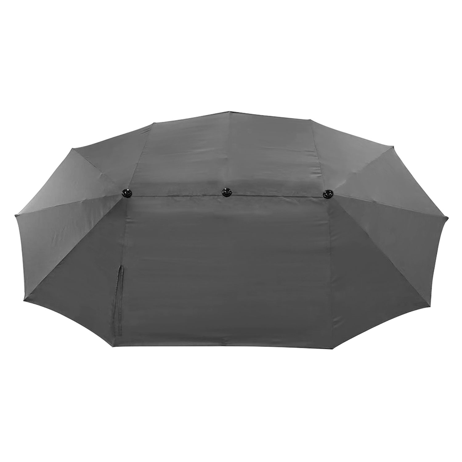 Guarda-chuva duplo 2x4m LINAI cinza