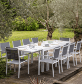 Salon de jardin extensible...