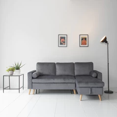 Eck-Couchgarnitur JAMES...