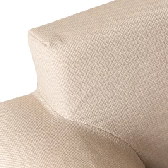 Fauteuil love seat beige OSCAR